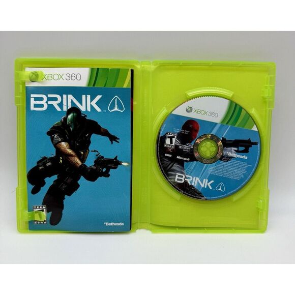Brink (Microsoft Xbox 360, 2011) Game Case Manual Tested - Picture 3 of 3